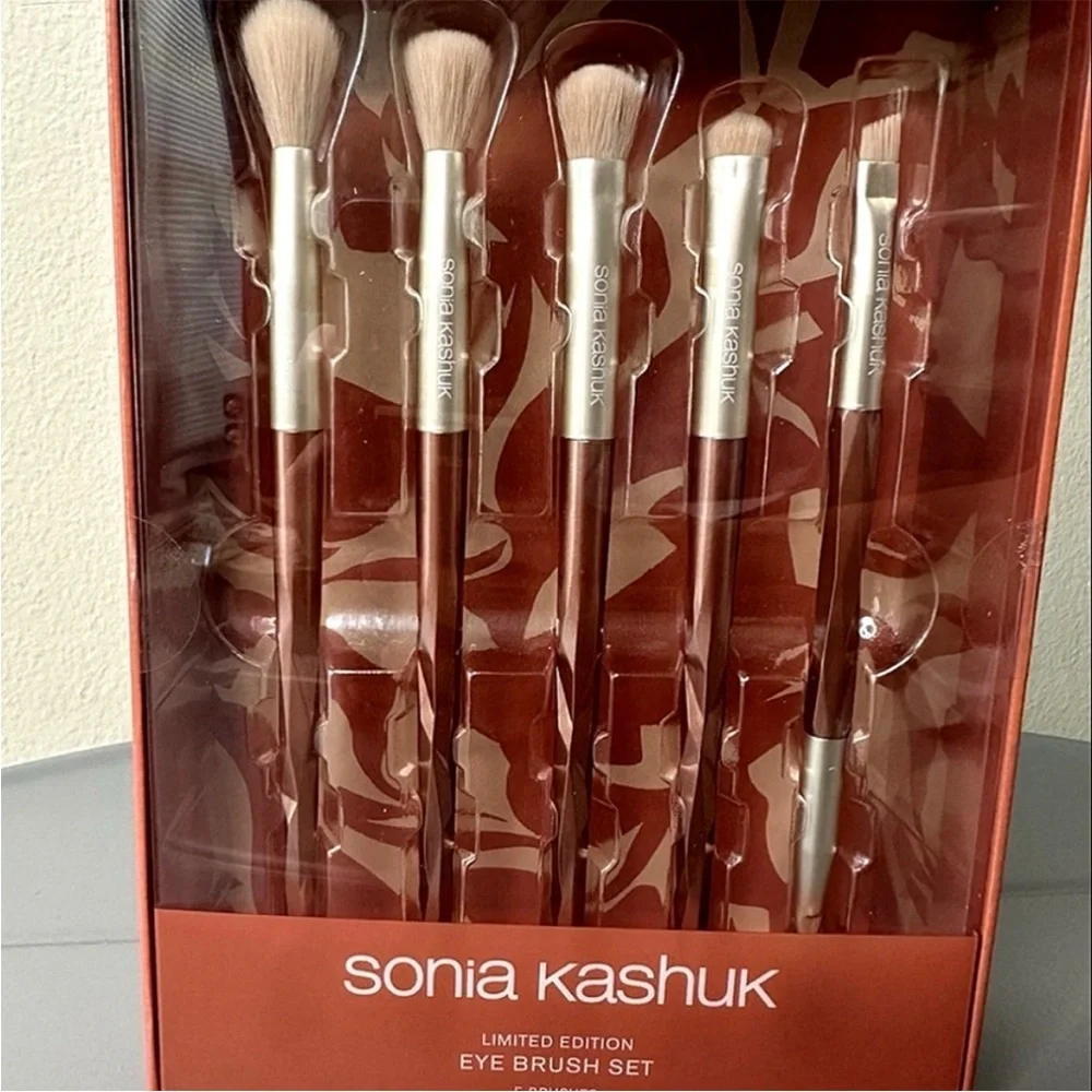 Sonia Kashuk Copper Eye Brush Collection NIB